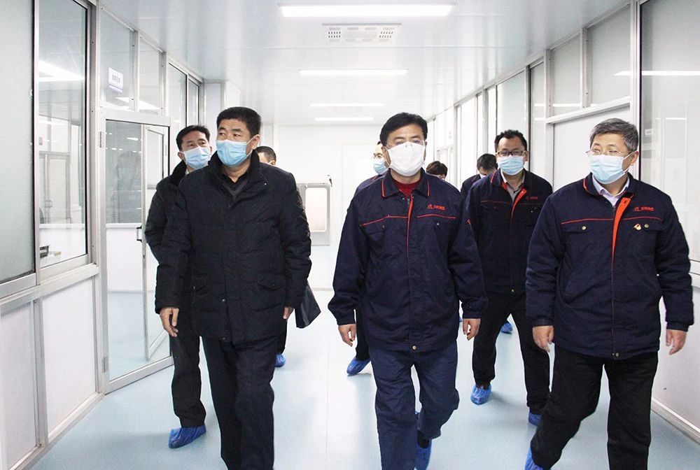 济南市应急管理局副局长王联华莅临小鸭家电调研指导工作！